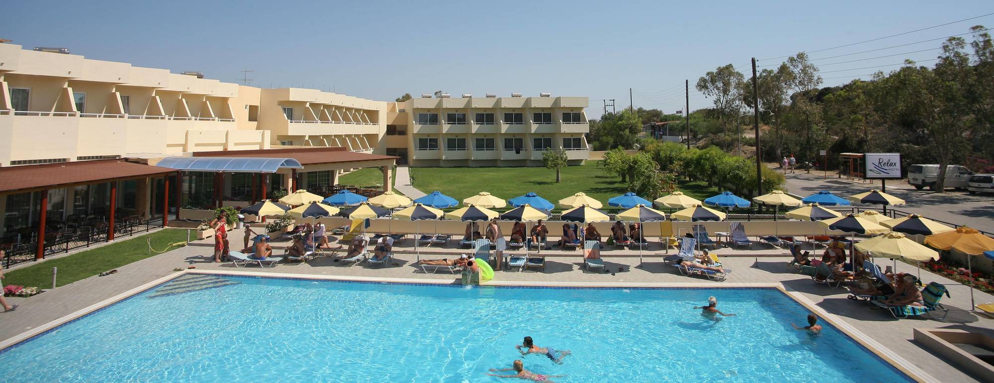 Relax Hotel Kolymbia Esterno foto